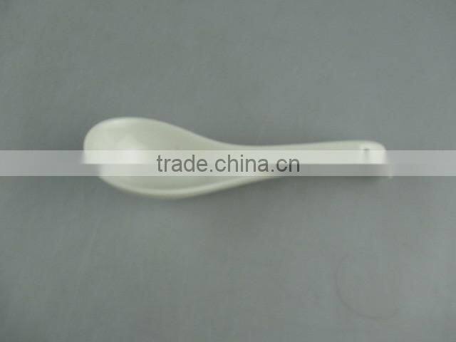 Stock ceramic spoon,cheap wholesale porcelain flatware,stoneware soup spoon
