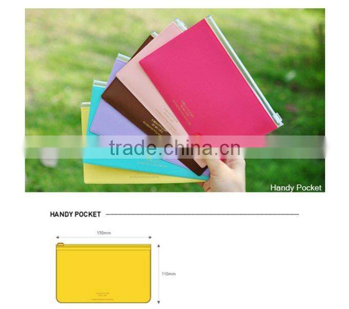 Supply fashion small order leather ID card holder, card case pen bag storage bag