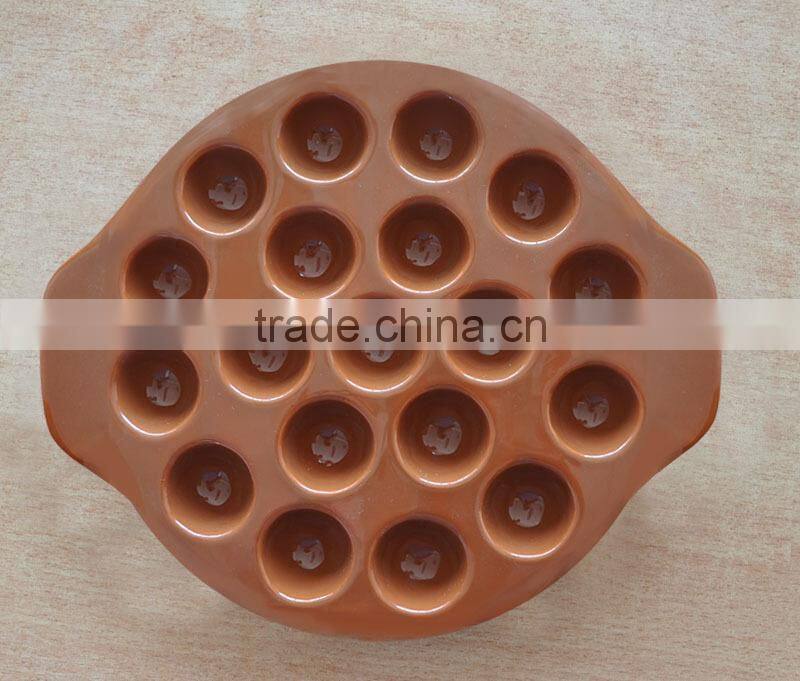 Oval Shape Ceramic Cheese Plate,Solid Color