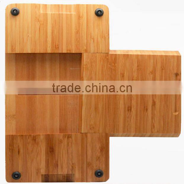 Eco-friendly bamboo cutting board for cheese