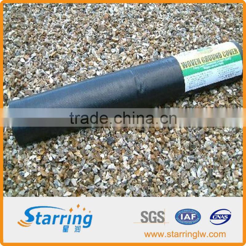 Agriculture ground cover with green line