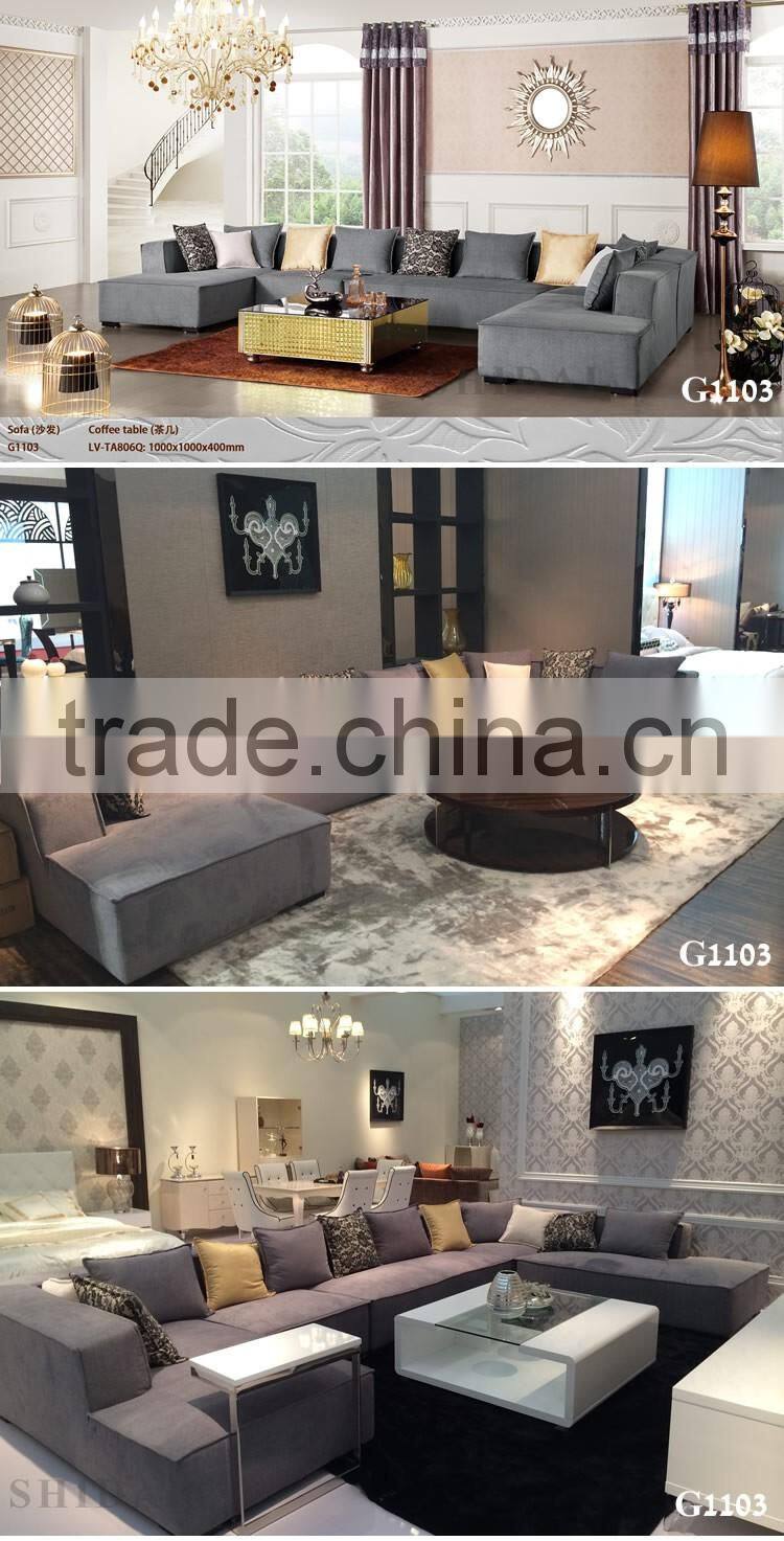 Hot Sale Italian Style Latest Living Room Sofa Design 2016 G1117