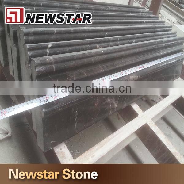 Natural Stone Marble Brown Skirting Board