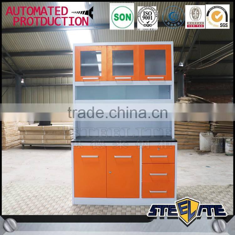 Steel display kitchen cabinets for sale italian kitchen cabinet