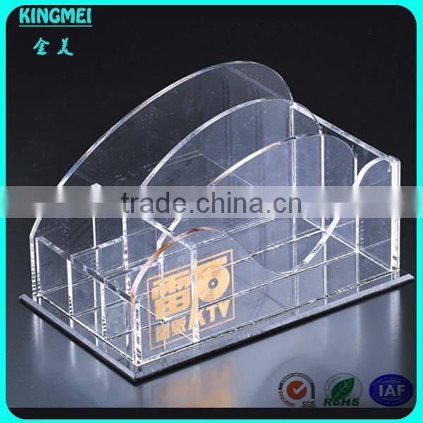 New design glass crystal microphone holder