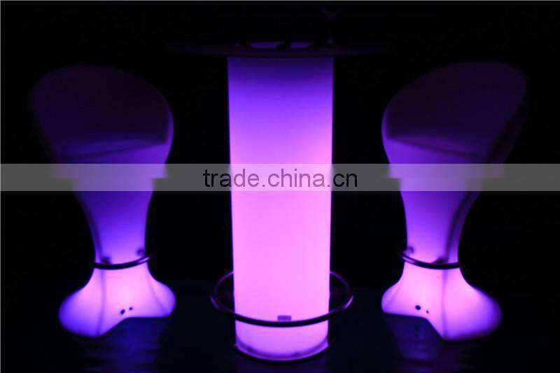 office chair home furniture led light bar table cocktail table, illuminated furniture