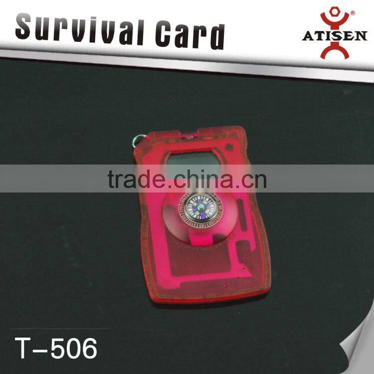 Army Multi Survival Card with Compass