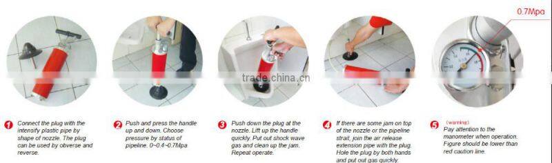 Pressure drain cleaner