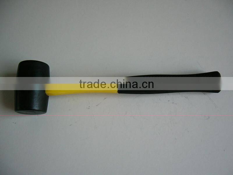 600g machinist hammer painted with rubber handle