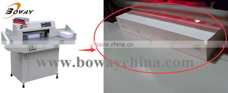 BOWAY Classical 520mm electric Programmed A3 A4 Book Paper trimmer with book table