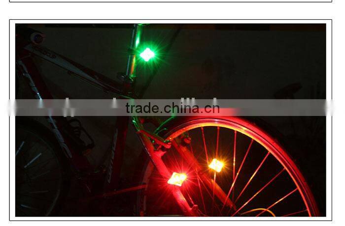 Bicycle diamond tail lights