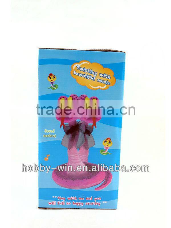 Voice Controlled Music Twist Snake Plush Toy RC Animal HJ045341 blankets baby