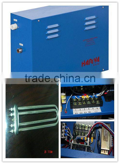 15kw digital outside controller panel sauna bath steam turbine generator