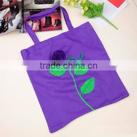rose shaped polyester Shopping Tote Bag for beloved