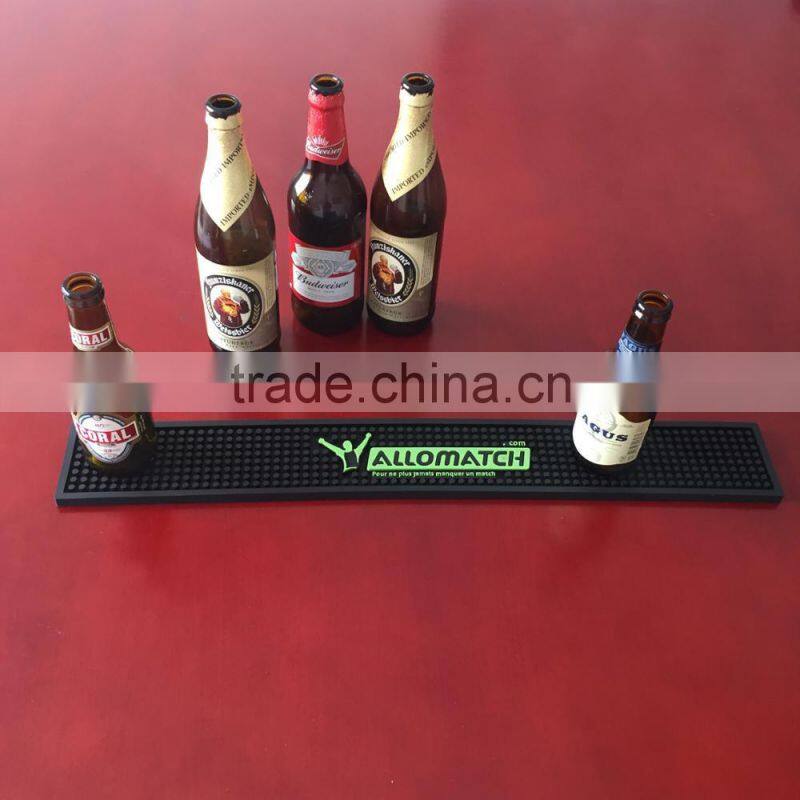 low price durable 3D logo pvc bar mat rubber bar mat