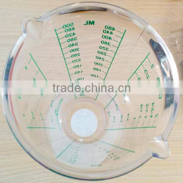 High quality 1000ml Measuring cup/beaker for hydroponic