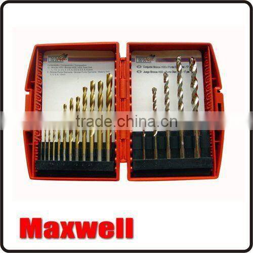 9PC Twist Drill &Wood Drill&Masonry Drill Bit Set