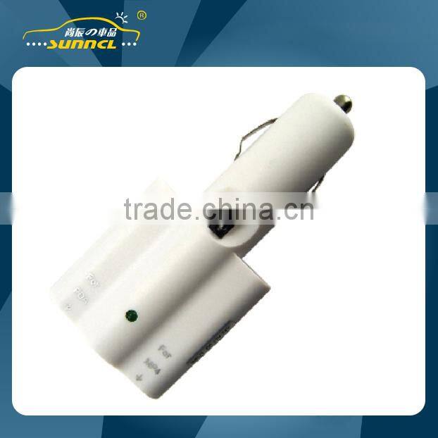 Dual USB Car Charger Adapter Plug for Apple and Samsung Devices