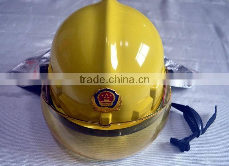 2016 New design RED RMK-LB Korean Fire Proof Fire Resistant Fire Fighting Helmet for Firefighter