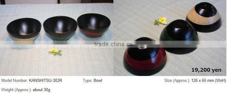 Preminum and High quality made in japan lacquerware small lot order available