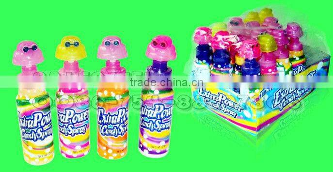 Frog Bottle Fruity Flavors Liquid Spray Candy