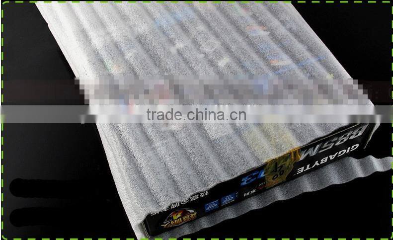China Export Wholesale EPE foam cloth cushion film /color white /tasteless