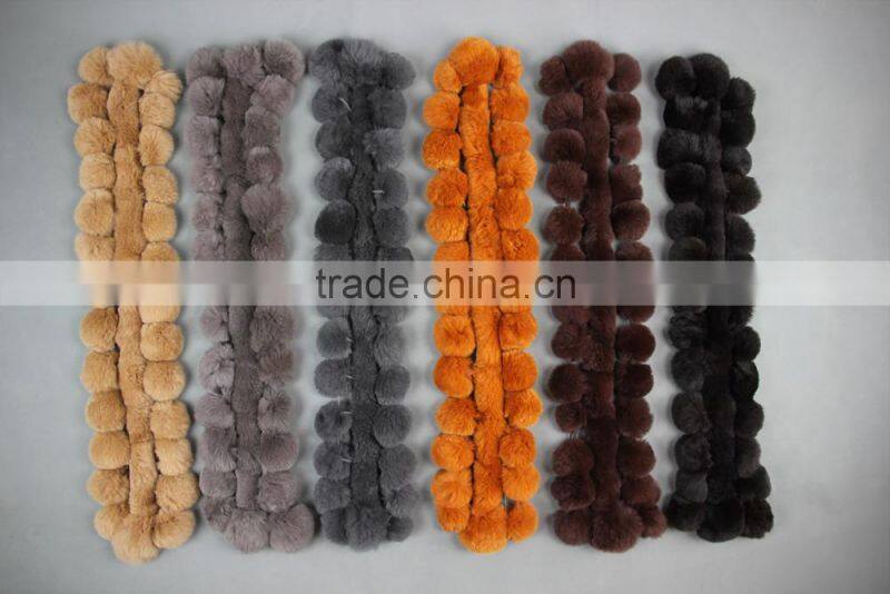 High Quality Knitted Rex-Rabbit Scarf