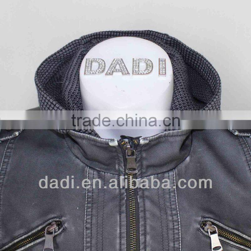 Fashion Mens Leather Jackets With Hood