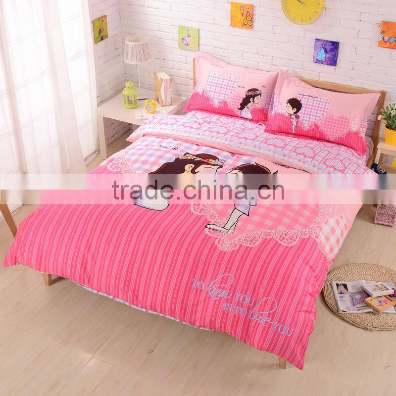 100%cotton chinese wedding bedding set
