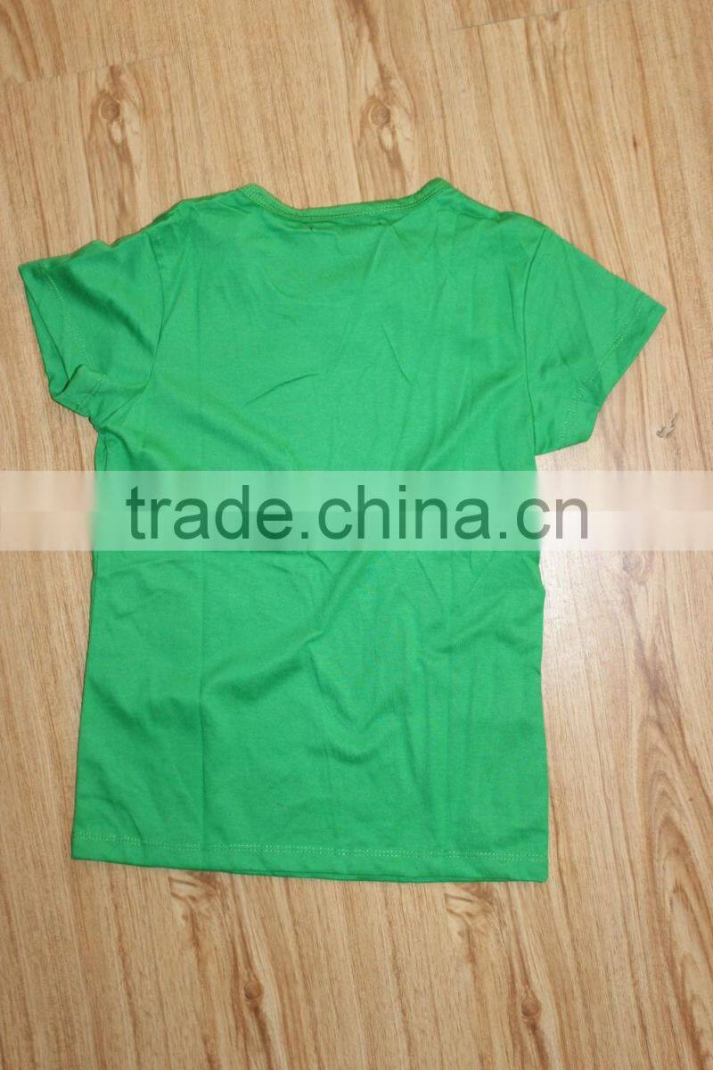 GZY 2016 100% cotton O-neck new style fashion boy's t-shirt