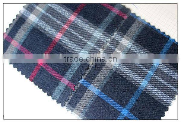 Casualwear 100% cotton flannel fabric /shirt fabric