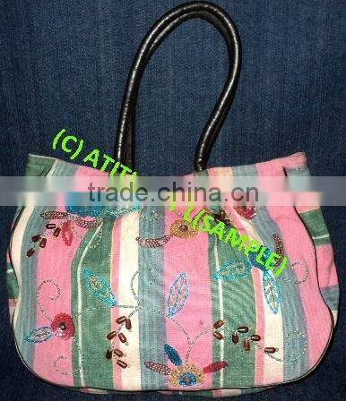 COTTON CANVAS HANDBAGS