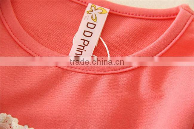 undershirts of 90-130cm for girls, spring / winter undershirts for 2-6years children, undershirts with low price for kids