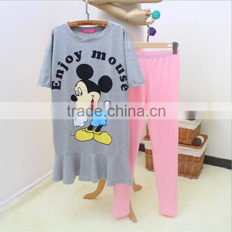 China manufacturer women minion pajamas, pajamas for women funny couples pajamas made in China