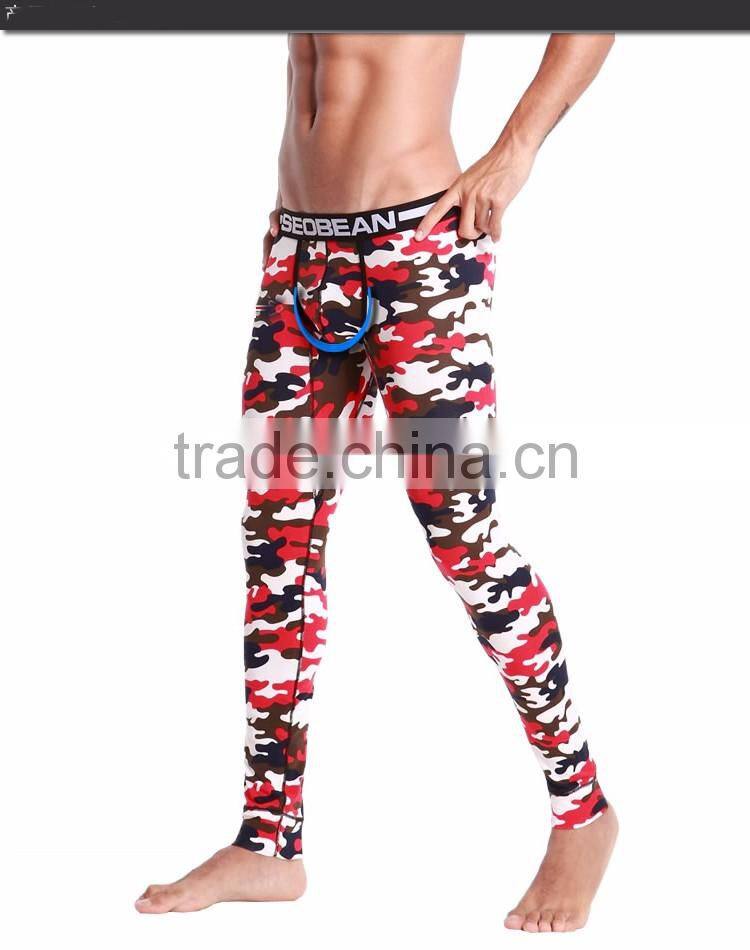 Cotton men's long johns thermal underwear comfortable soft mens long johns