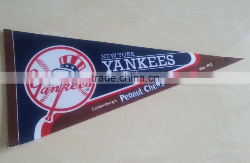 printed event pennant flag