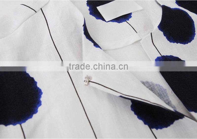 Formal casual both office wear jacket from women linen spot jackets