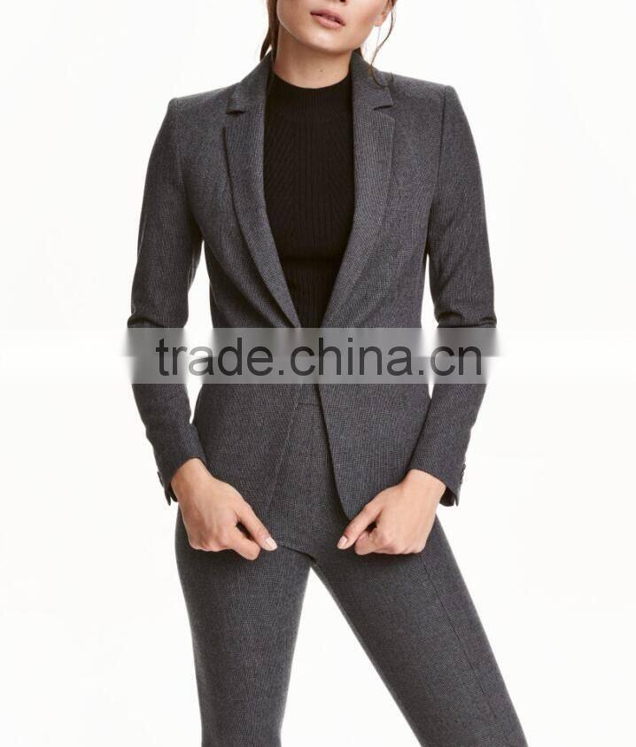 Double-breasted Jacket ladies office uniform casual business suit