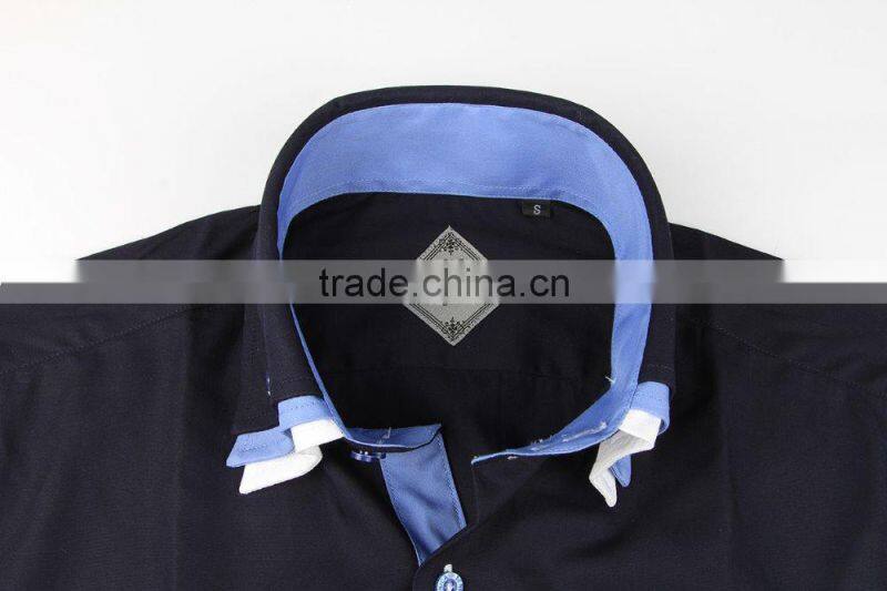 button down stripe men shirt dress shirt spandex /cotton