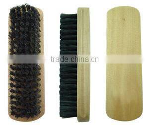 Leather cleaning soft shoe brush