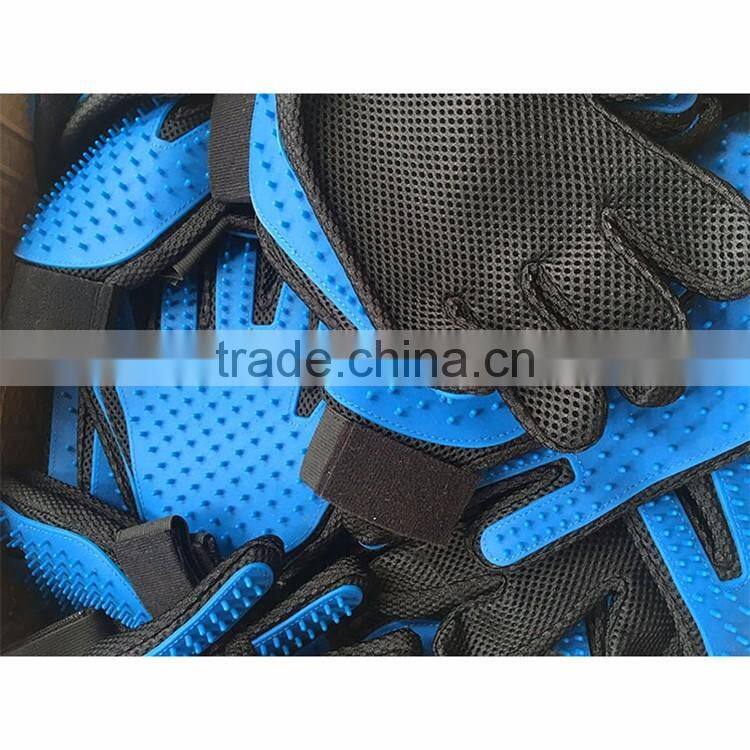 massage pet bathing brush pet washing dog hair deshedding glove pet grooming brush glove