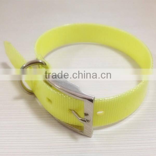 Waterproof tpu coated dog collar