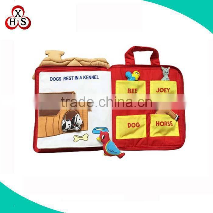 Cheap sea activity book dloth handmade baby soft book