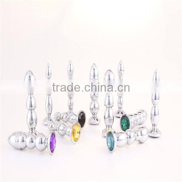 China Stainless Steel Anal Plug Sex Toys