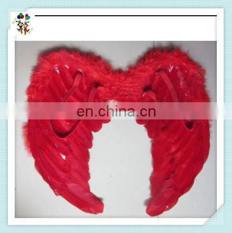 Adult Costume Cheap Large Red Feather Angel Wings HPC-0852