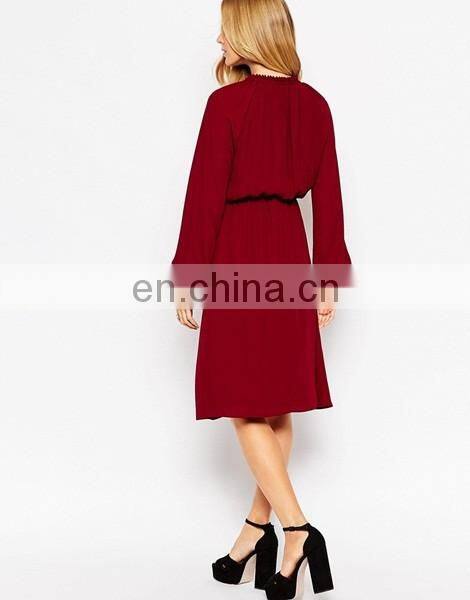 China Dongguan Supplier OEM ODM Maternity Wear Clothings Dress With Soft Tie Wholesale Maternity Clothes For Pregnant Women