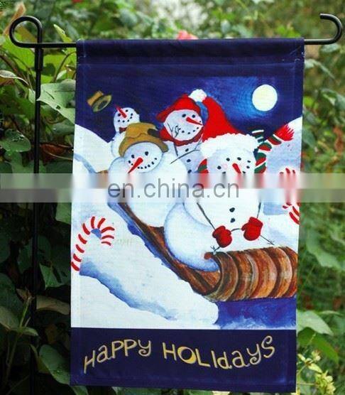 heat press or digital print garden flag