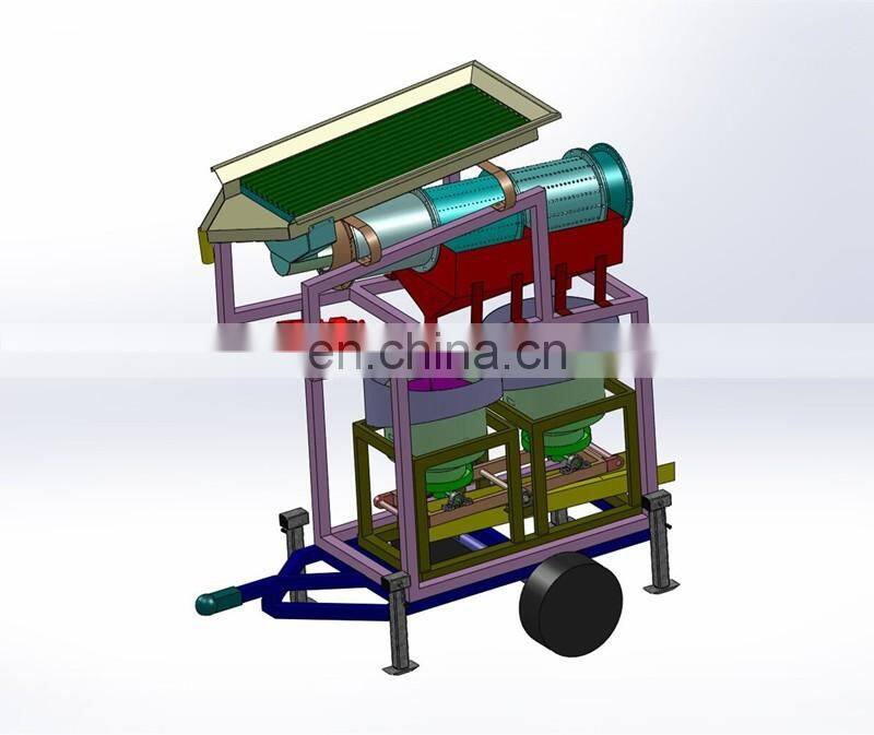 SINOLINKING Wholesale Rotary Pan Plant Diamond Processing Plant with Sophisticated Water Treatment System