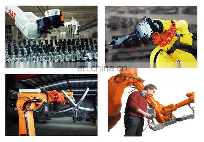 Automatic grinding polishing processing metal spare parts robot polishing machine for faucet