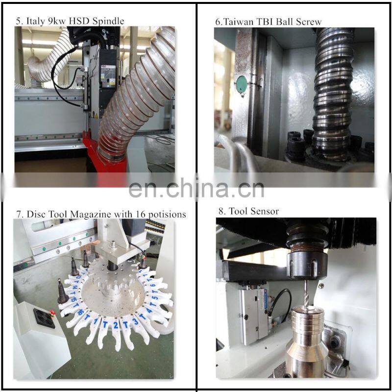 Discounted Price !! Jinan 1325 ATC cnc router , wood engraving cnc router machine for furniture, Acrylic,MDF,PVC,ACP